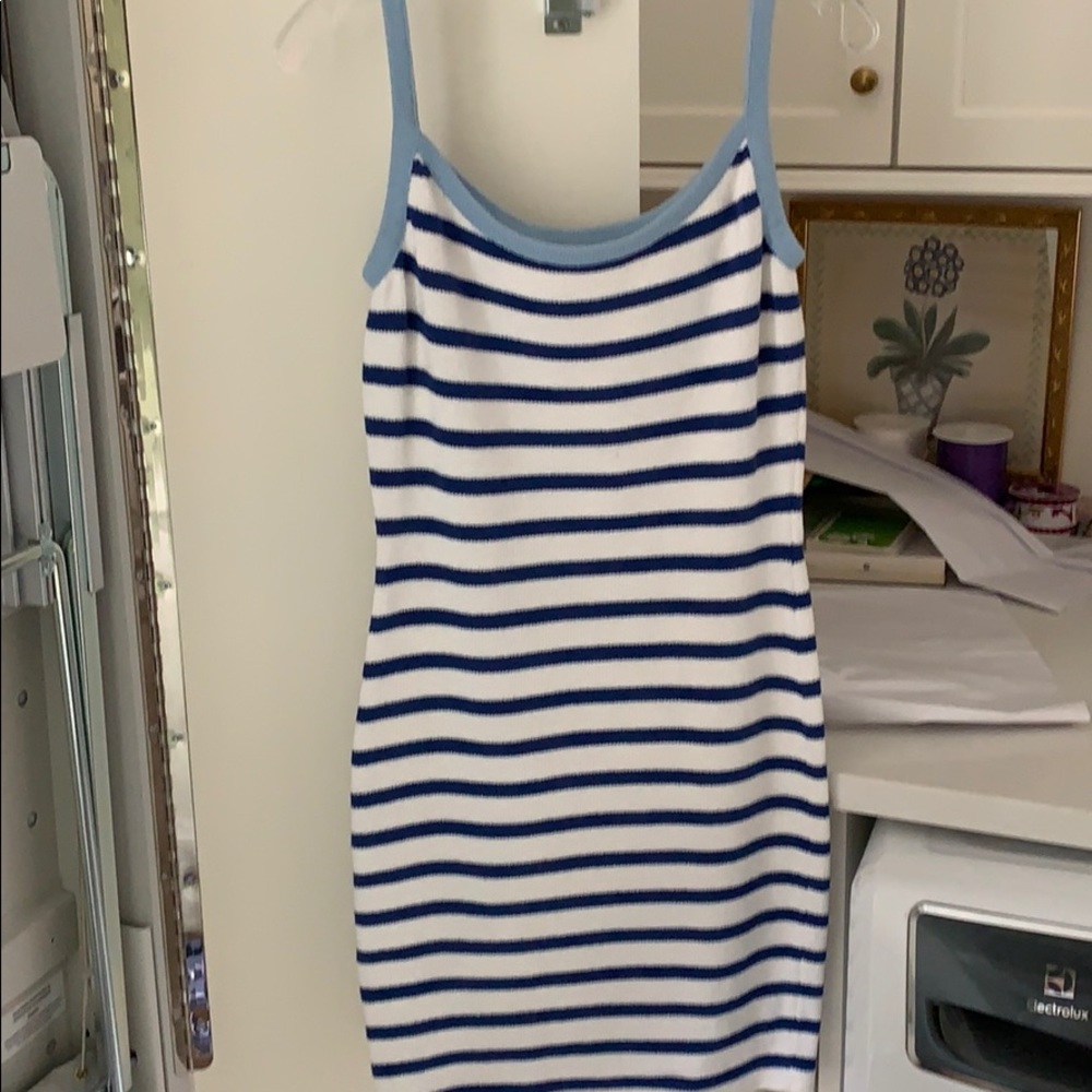 Peter England Nantucket striped knit dress